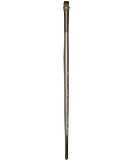 Zen Brush Short Handle S73 Chisel Blender #4