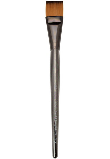 Zen Brush Short Handle S73 Flat Wash 1"