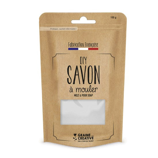 Pain de savon diy - 100 g - jaune