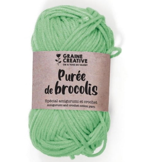 Fil amigurumi - puree brocolis