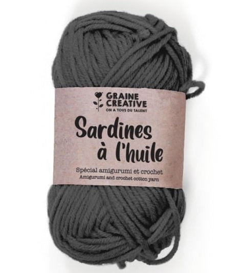 Amigurumi Yarn - DARK GREY