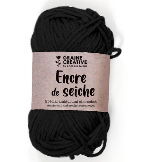 Fil amigurumi - encre de seiche