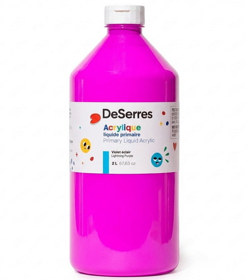 Acrylique liquide primaire violet éclair - 2l