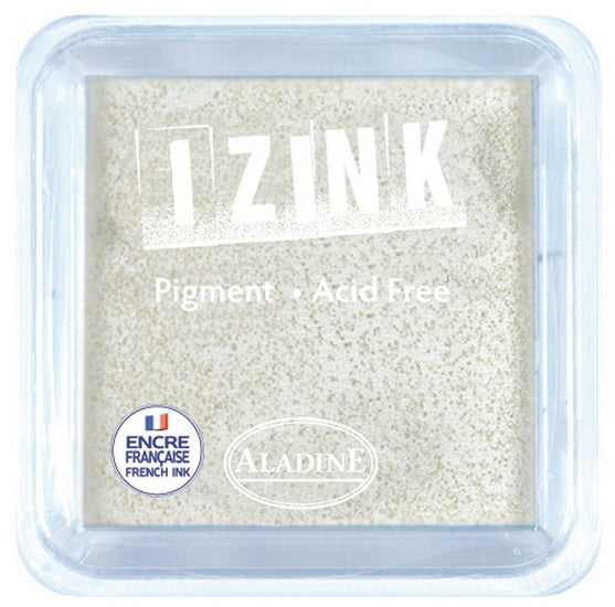 Encreur pigment izink - blanc