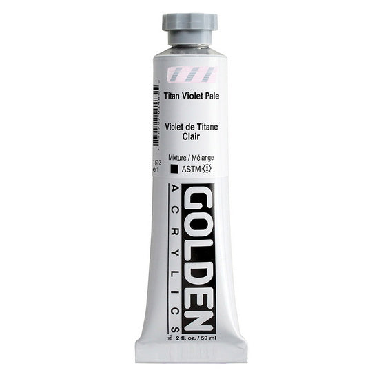 Acrylique haute viscosité - 2 oz  violet de titane clair  s1
