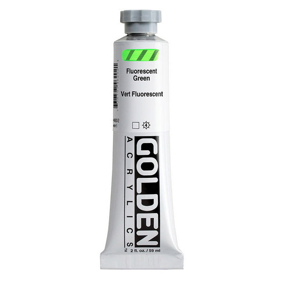 Acrylique haute viscosité - 2 oz  vert fluorescent  s5