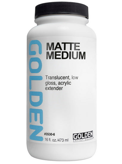Médium polymère mat- 16 oz