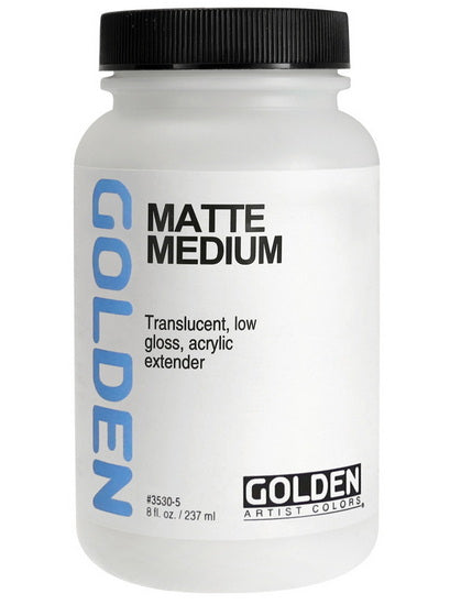 Polymer matte medium - 8 oz – DeSerres
