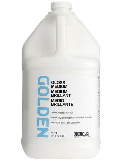 Médium polymère brillant- 128 oz