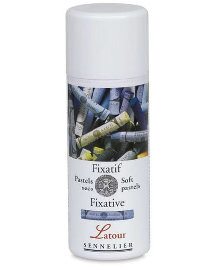 Aérosol additif fixatif pastel tendre - latour - 400ml