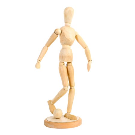 Mannequin magnétique 12 po (male)