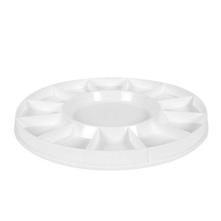 13 wells palette tray with transparent lid