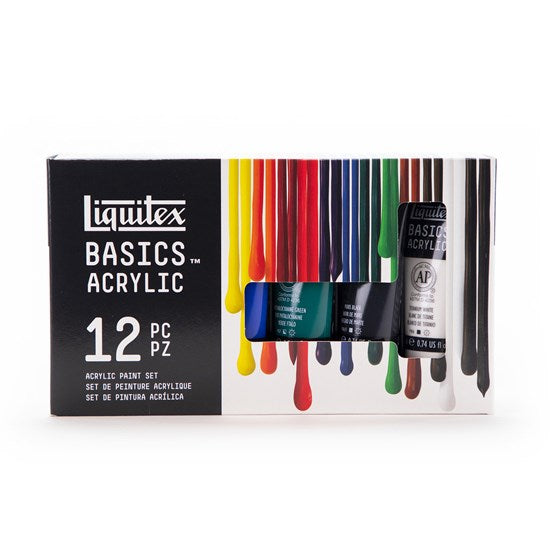 Set of 12 Basics Acrylic - 22ml