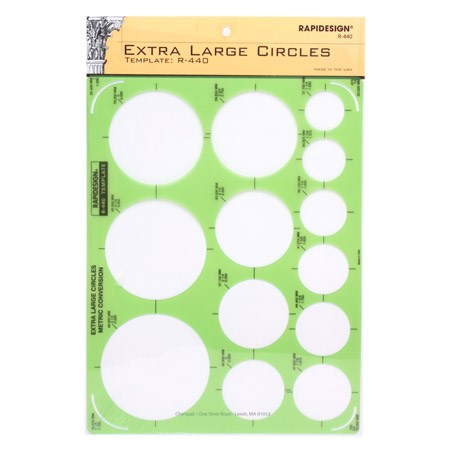 Template Extra Large Circles