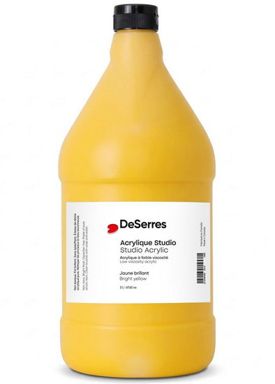 Acrylique - fv - 2 l - jaune brillant