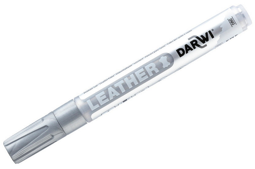 Leather Paint Markers - SILVER MILLILITER