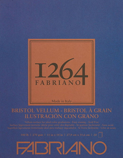1264 Bristol Pad - 11 X 14 INCHES INCH - VELIN GRAMPERSQUAREMETE