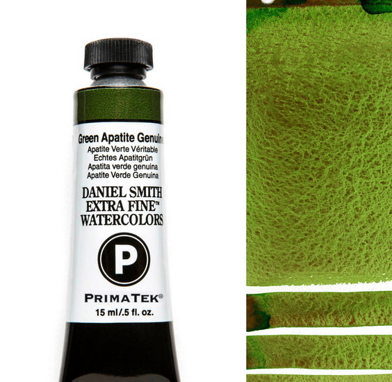Aquarelle tube apatite verte véritable  s3 - 15ml