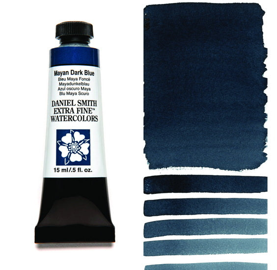 Aquarelle tube bleu maya foncé  s3 - 15ml