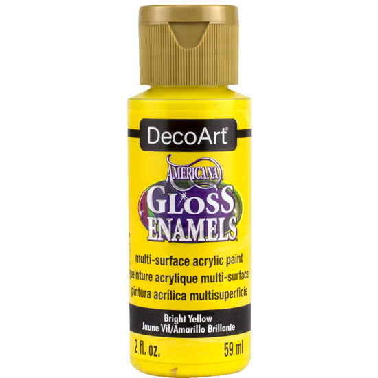 Acrylique americana email brillant jaune vif - 60ml