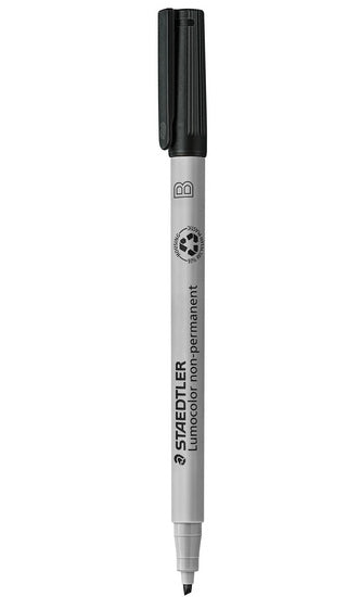 Marqueur non-permanent noir - 2mm