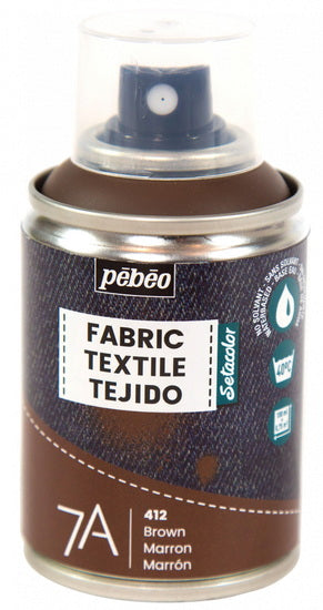 Textile spray - setacolor - 100ml - brown