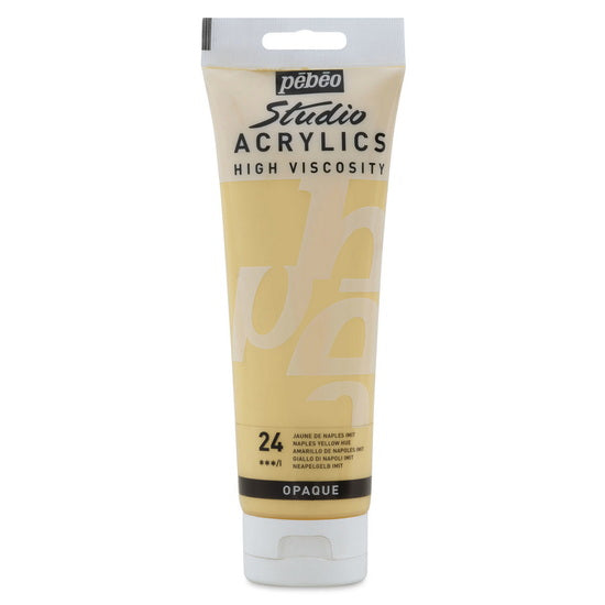 Acrylique hv - studio - 250ml - jaune de naples