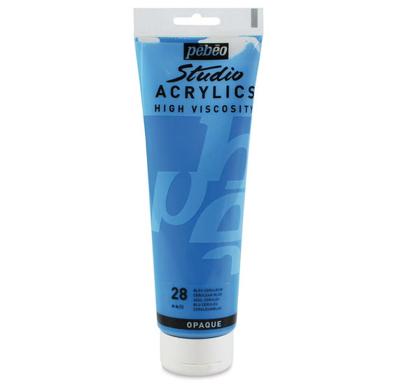 Acrylique hv - studio - 250ml - bleu céruleen