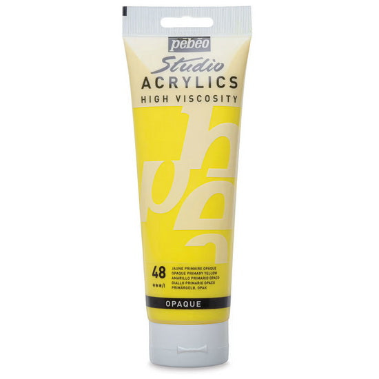 Acrylique hv - studio - 250ml - jaune primaire