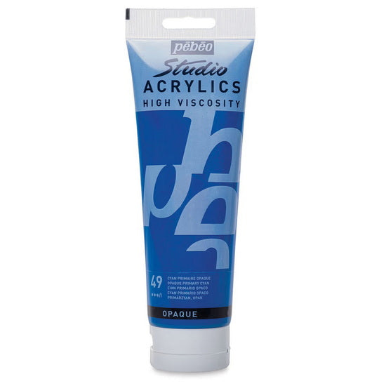Acrylique hv - studio - 250ml - cyan primaire