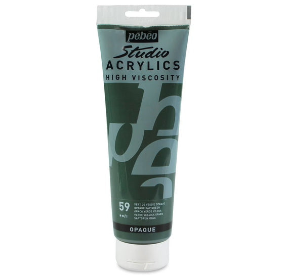 Acrylique hv - studio - 250ml - vert de vessie