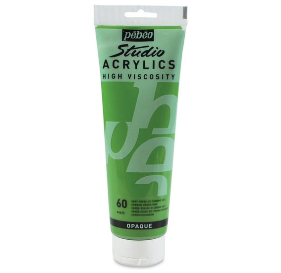 Acrylique hv - studio - 250ml - vert oxide de chrome