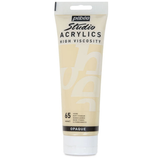 Acrylique hv - studio - 250ml - ivoire