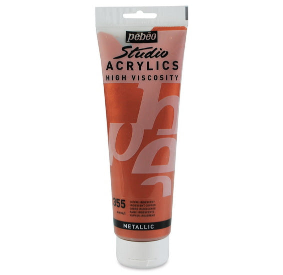 Acrylique hv - studio - 250ml - cuivre iridescent
