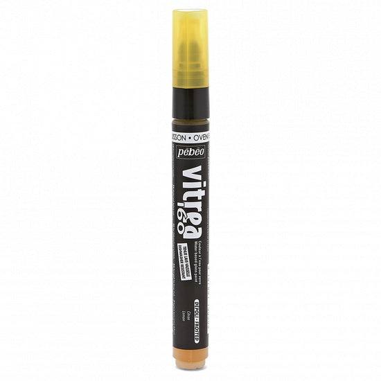 Marqueur verre - vitrea 160 - citron mat