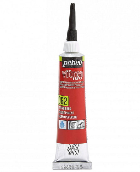 Relief outliner - vitrea 160 - 20ml - pepper red