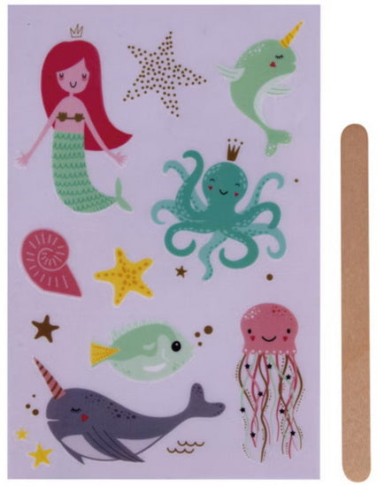 Kids Transfer Stickers - Mermaid