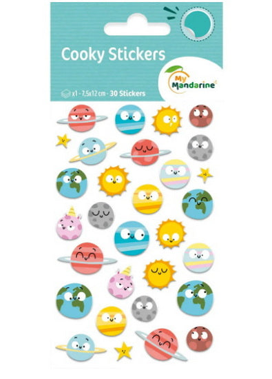 Cooky Stickers : Planets