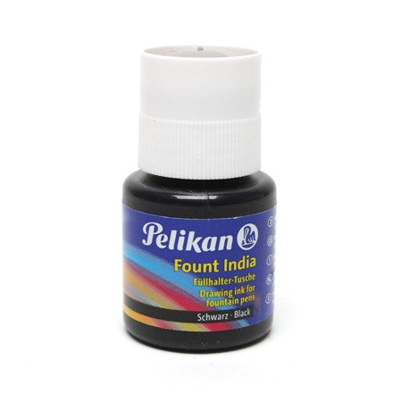 Black Fountain India Ink - 30 ml
