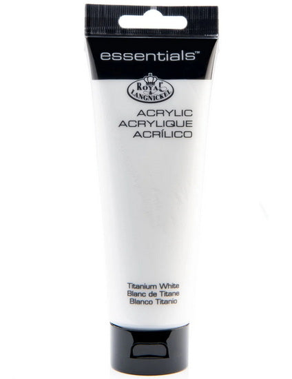 Acrylique essentials blanc titanium -120ml