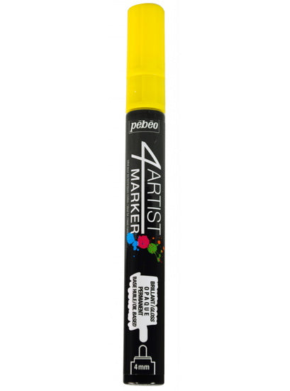 Marqueur huile - 4artist - 4mm- jaune