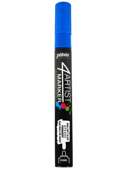 Marqueur huile - 4artist - 4mm- bleu foncé