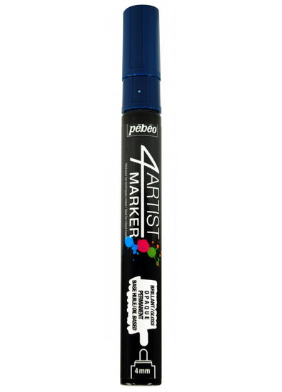 Marqueur huile - 4artist - 4mm- bleu profond