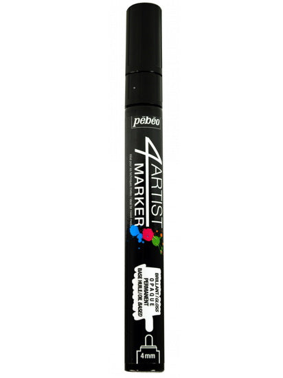 Marqueur huile - 4artist - 4mm- noir