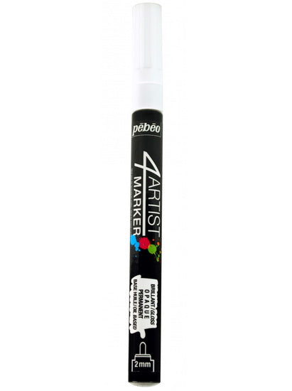 Marqueur huile - 4artist - 2mm- blanc