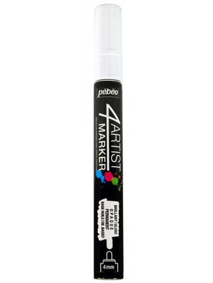 Marqueur huile - 4artist - 4mm- blanc