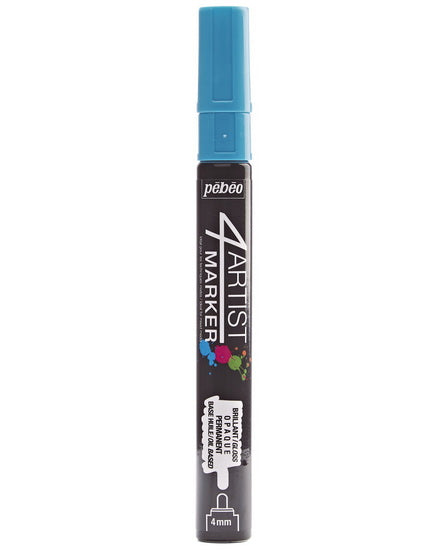 Marqueur huile - 4artist - 4mm- bleu clair