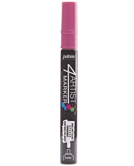 Marqueur huile - 4artist - 4mm- rose