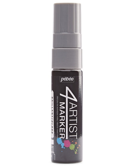 Marqueur huile - 4artist - 15mm- argent