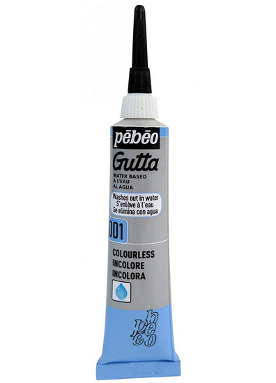 Silk paint - setasilk - 20ml - colorless gutta
